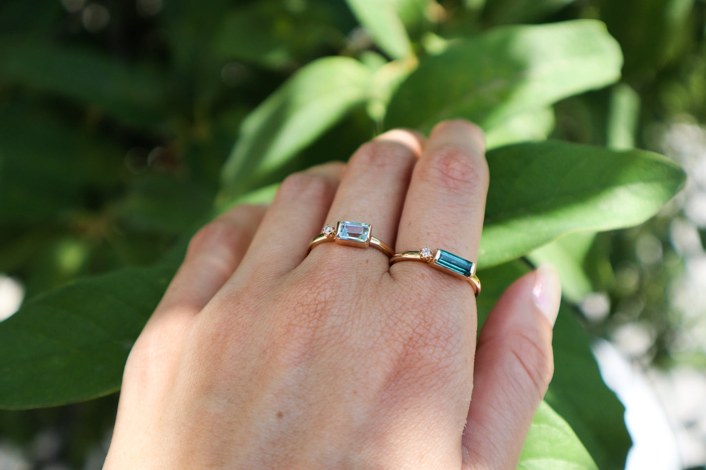 Anillo Zinnia Turmalina