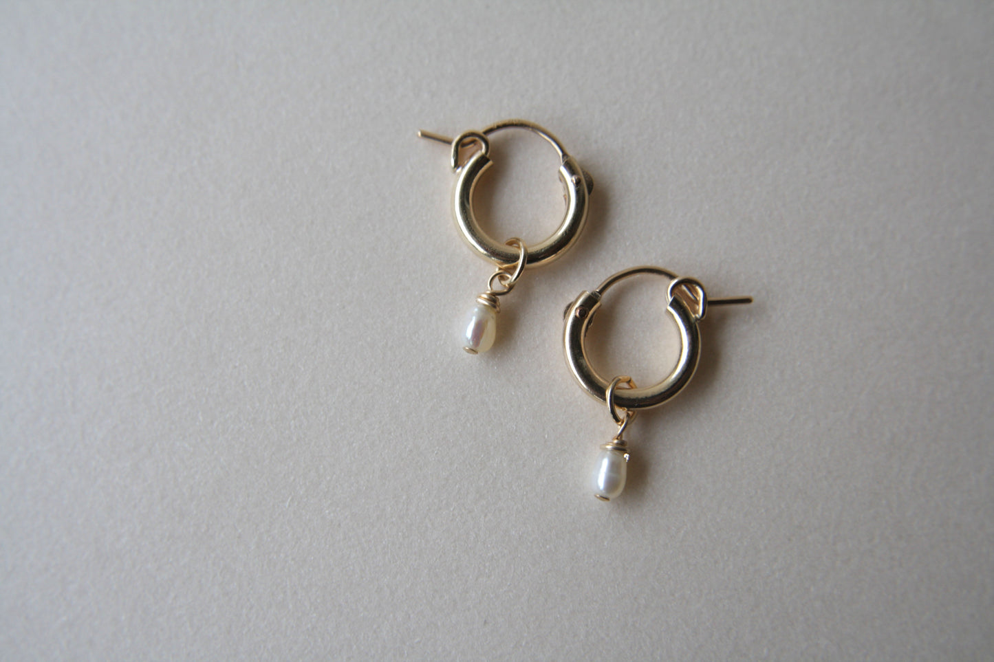 Arracadas Cleo Perla Mini