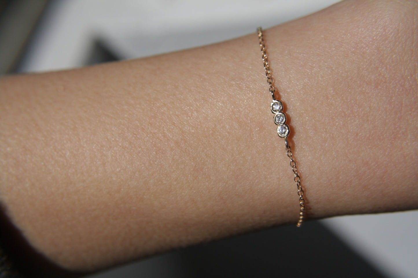 Pulsera Eloisa Diamante Blanco