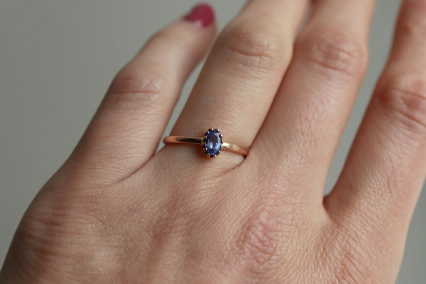 Anillo Luciana Tanzanita