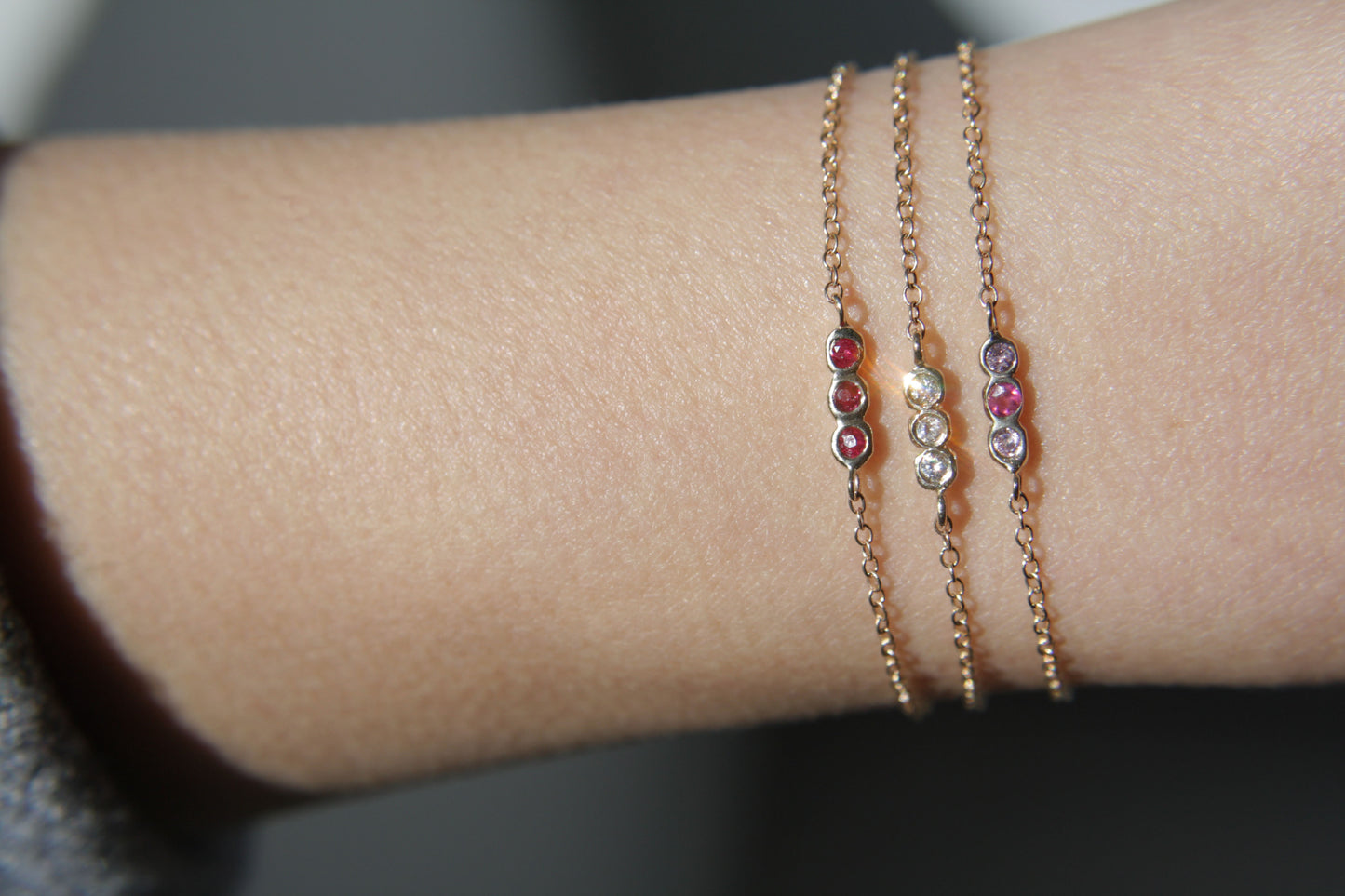 Pulsera Eloisa Diamante Blanco