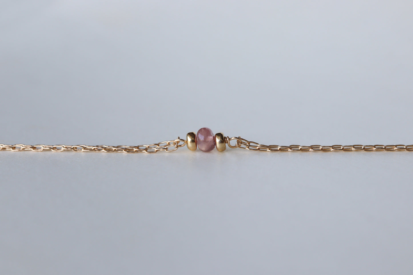 Pulsera Rosy Piedras Preciosas