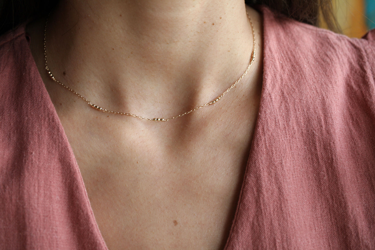 Collar Sofia Gold Mini