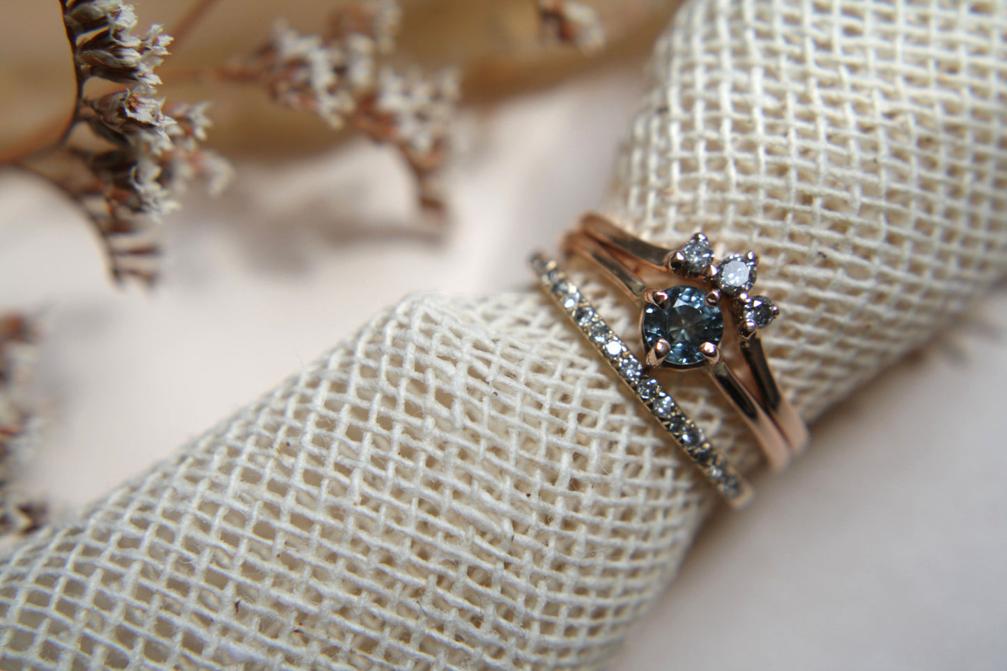 Anillo Arya Diamantes Sal Pimienta