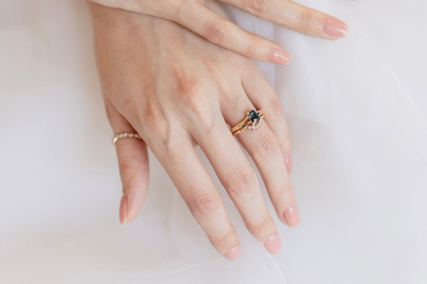 Anillo Aitana Zafiro 1.10cts Bridal