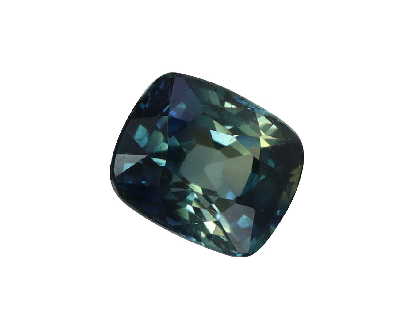 Piedra Zafiro Verde Azul 1.25cts S-1922