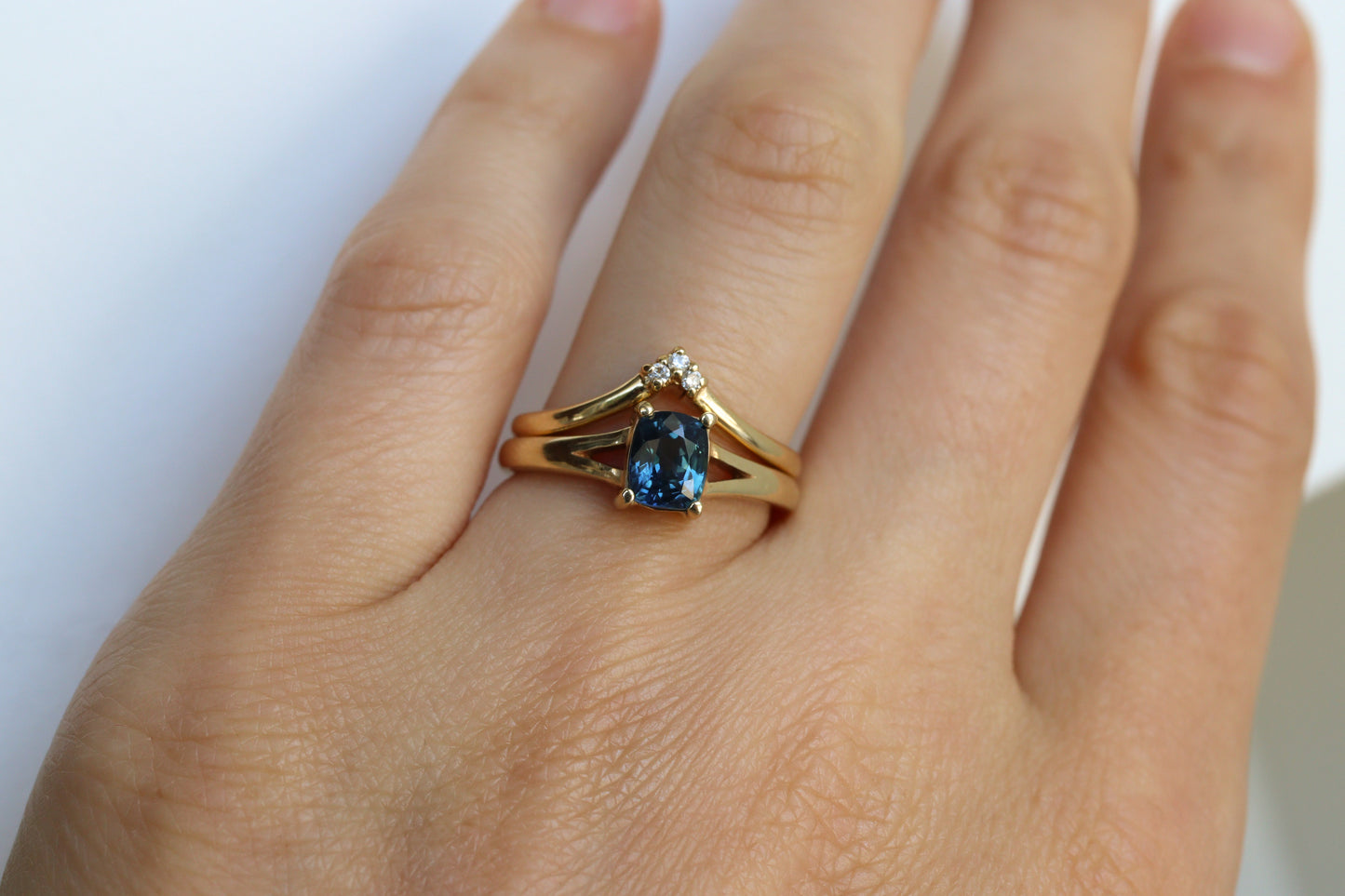 Anillo Aitana Zafiro 1.10cts Bridal