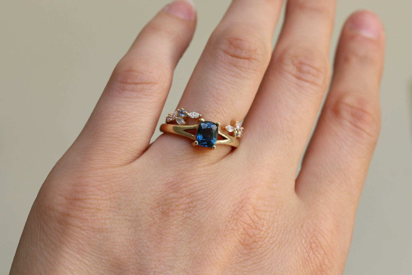 Anillo Aitana Zafiro 1.10cts Bridal