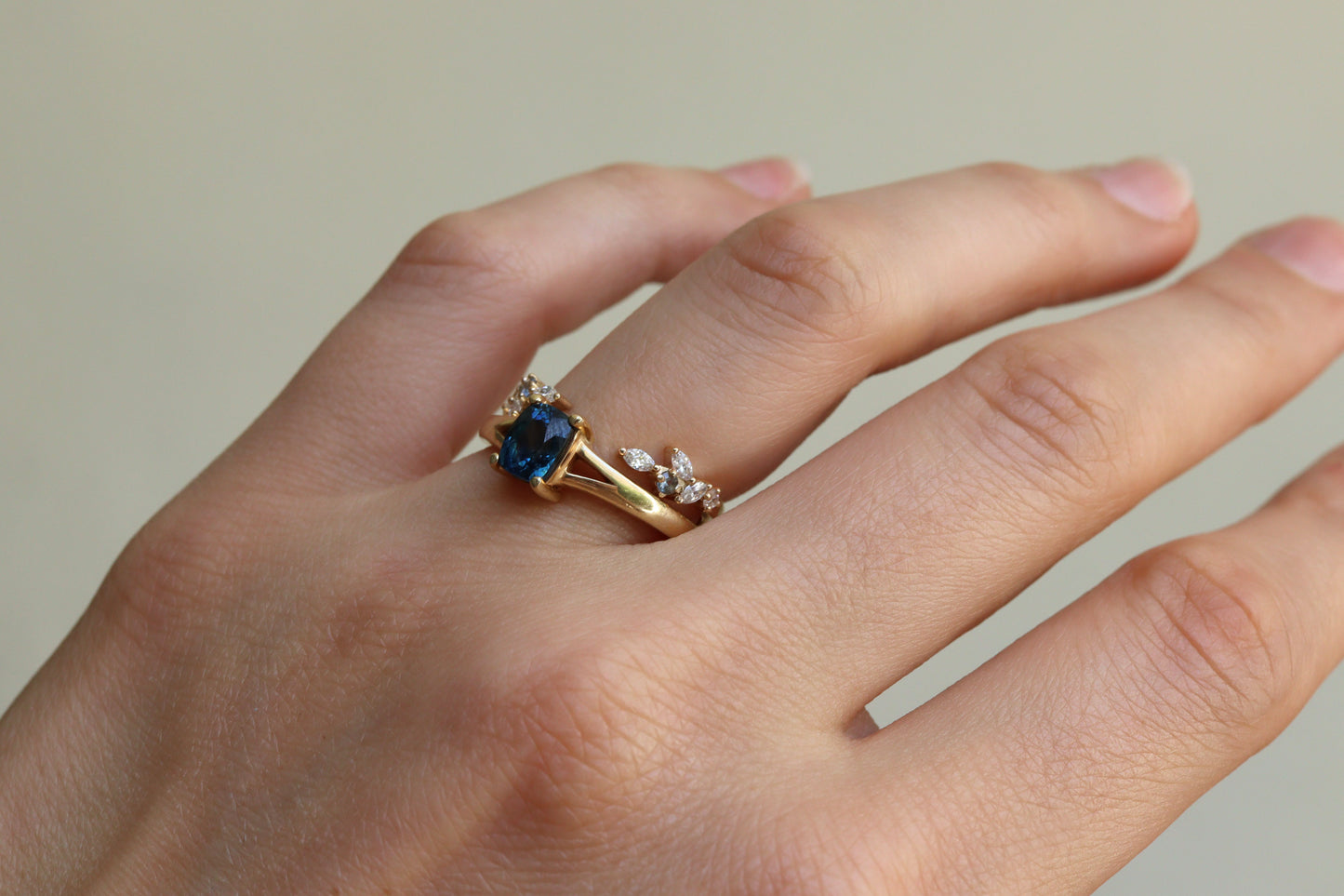 Anillo Aitana Zafiro 1.10cts Bridal