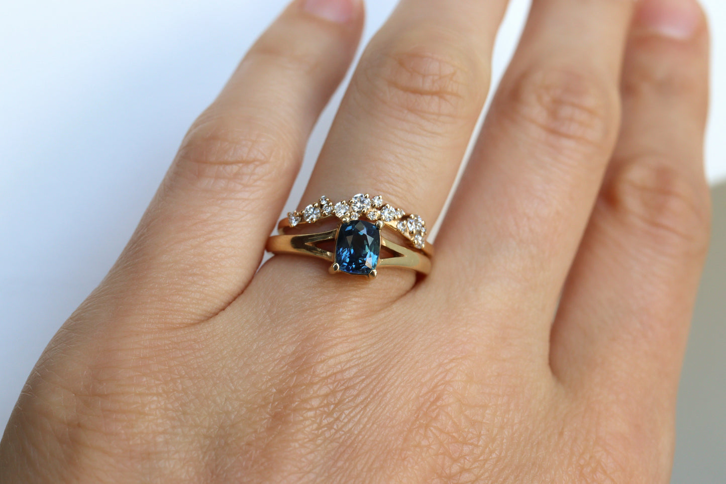 Anillo Aitana Zafiro 1.10cts Bridal