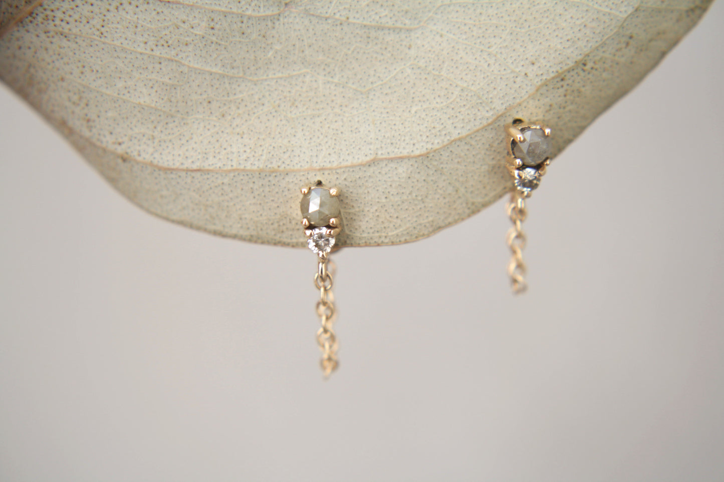 Aretes Berna Diamante Corte Antiguo