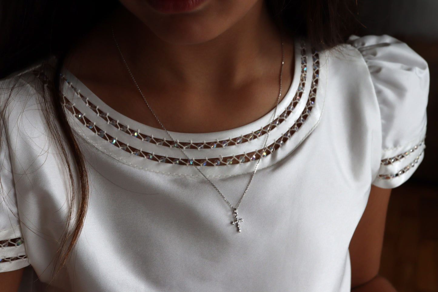 Collar Cruz Julia Diamantes Fine