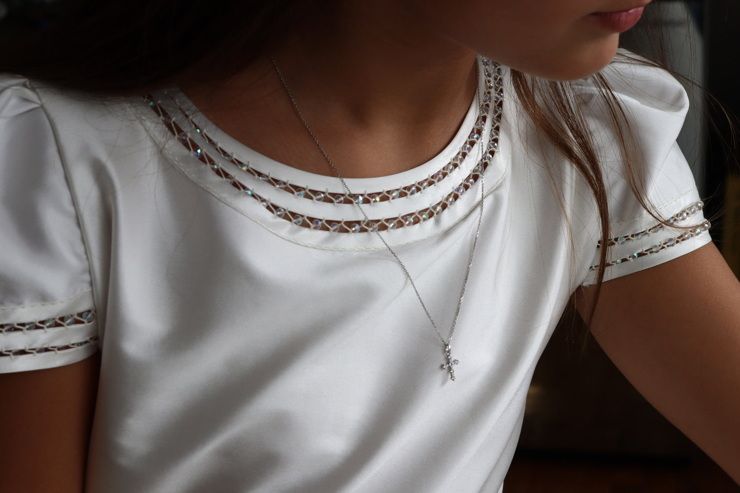 Collar Cruz Julia Diamantes Fine