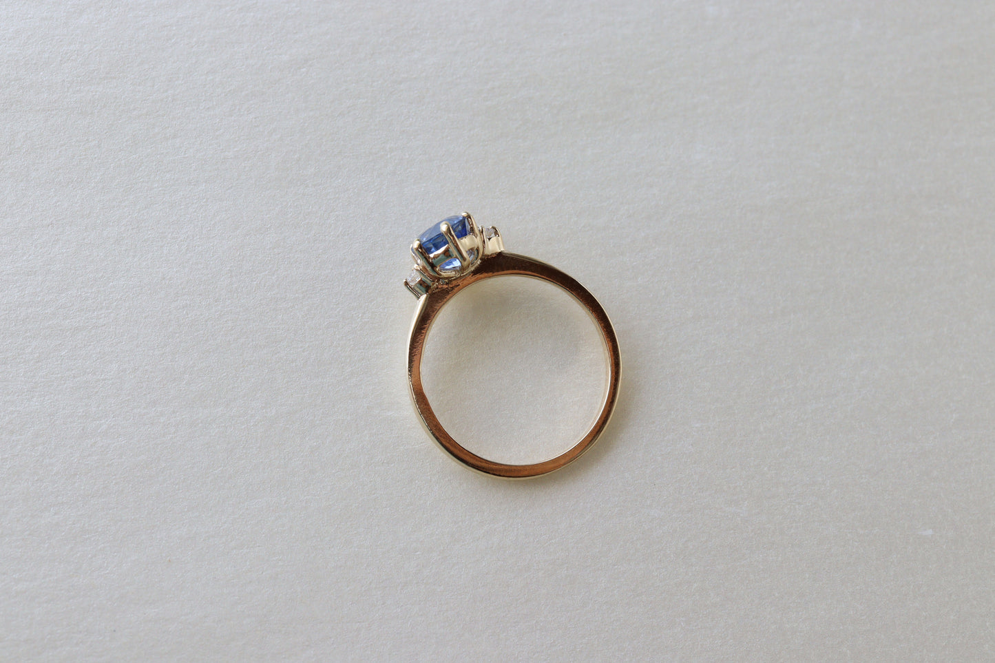 Anillo Cynthia Zafiro Azul 1.55cts Bridal