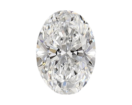 Piedra Diamante Oval 1.61cts Lab D-100