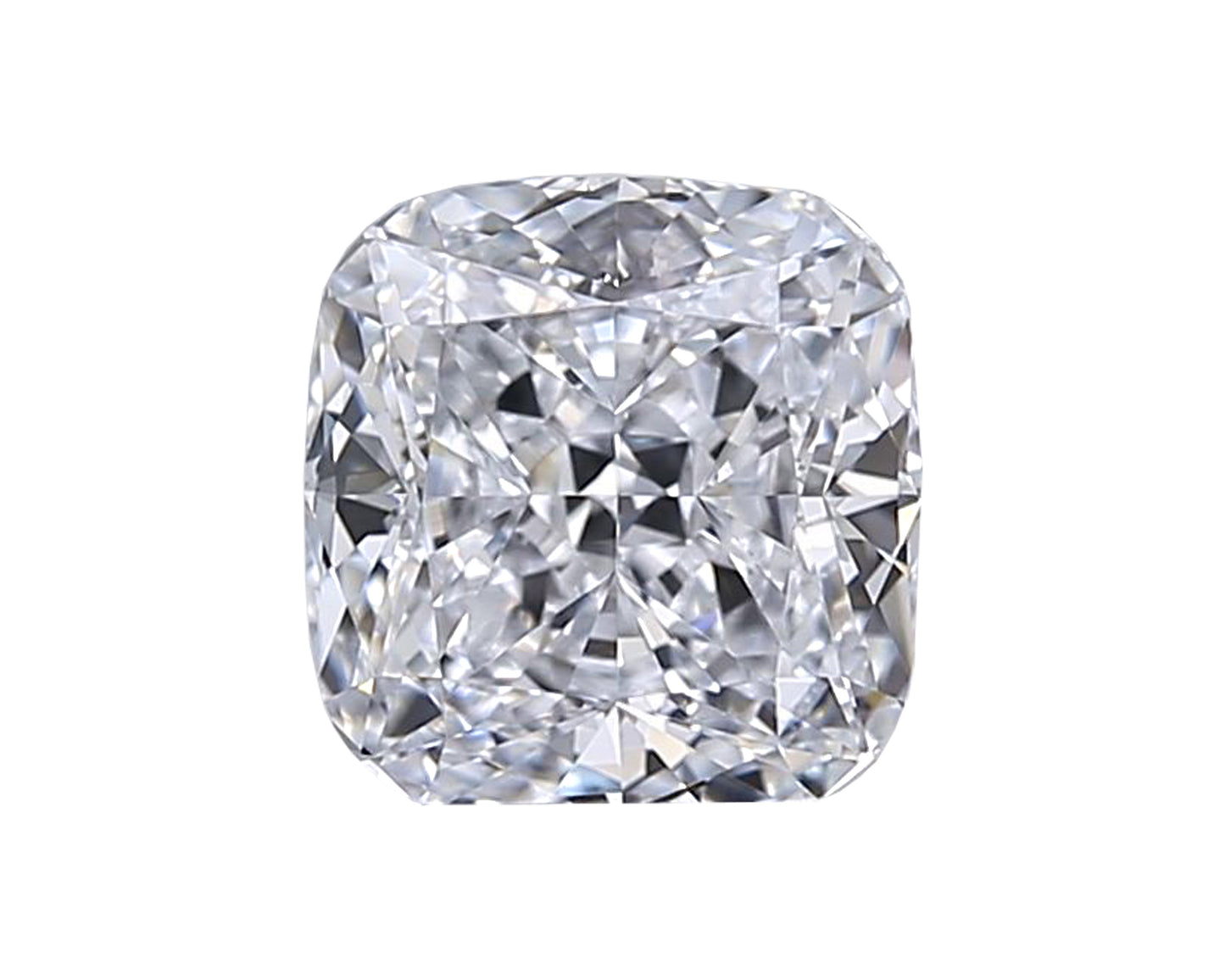 Piedra Diamante Square Cushion 1.45cts Lab D-71