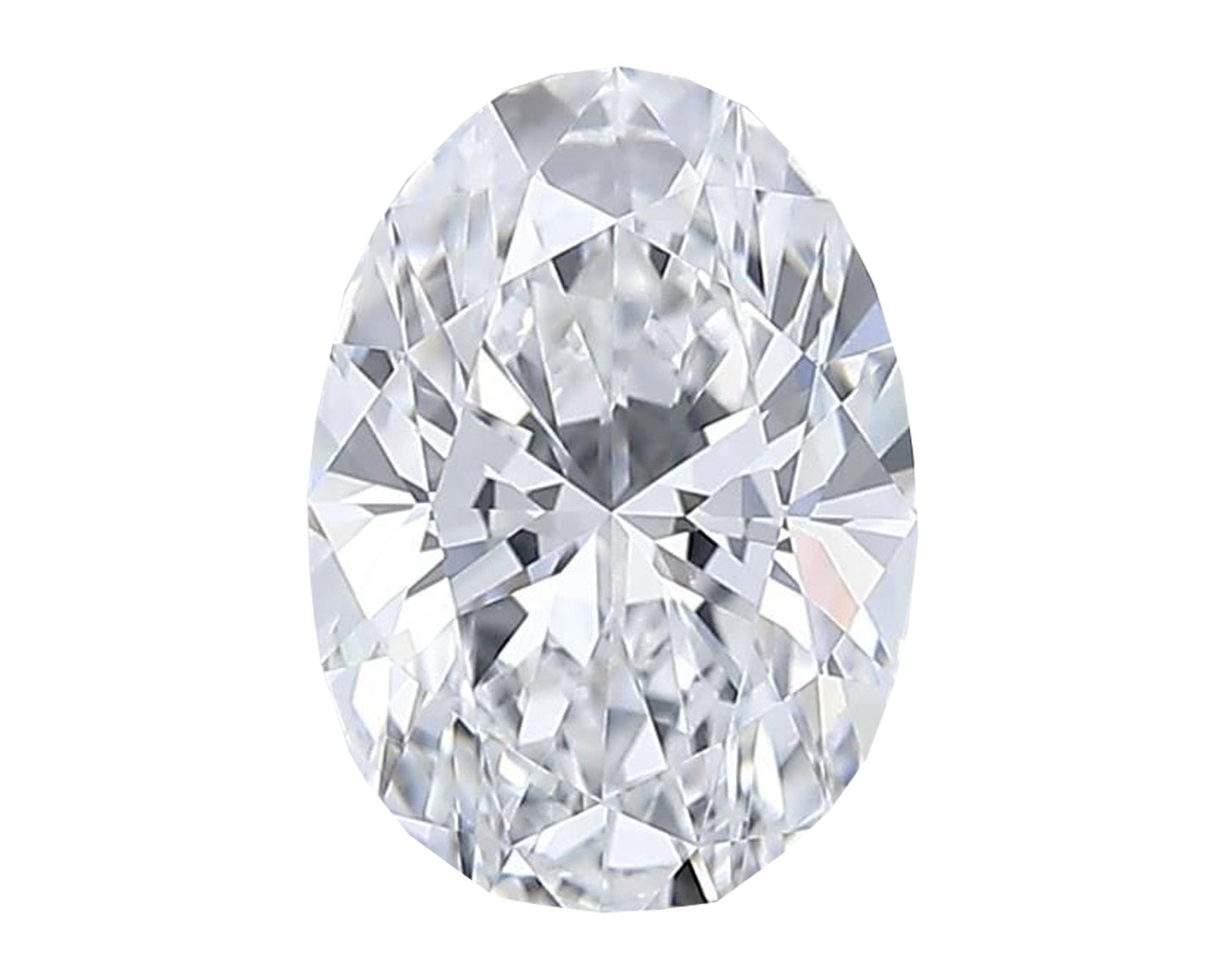 Piedra Diamante Oval 1.01cts Lab D-82