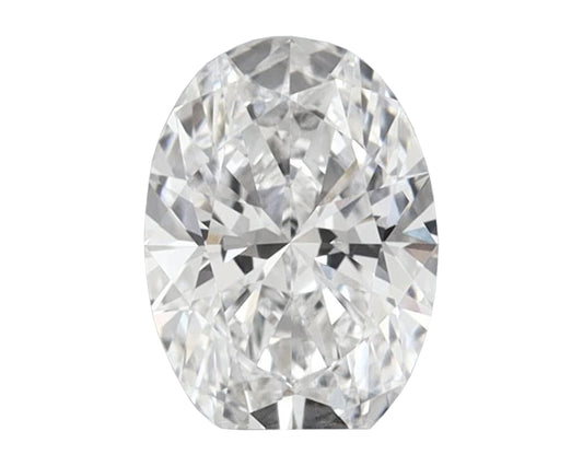 Piedra Diamante Oval 1.09cts Lab D-83