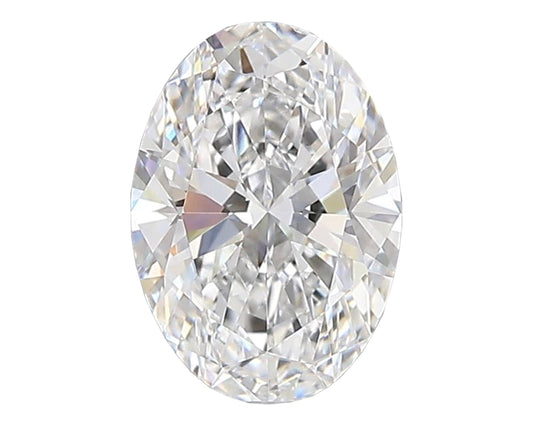 Piedra Diamante Oval 1.42cts Lab D-87