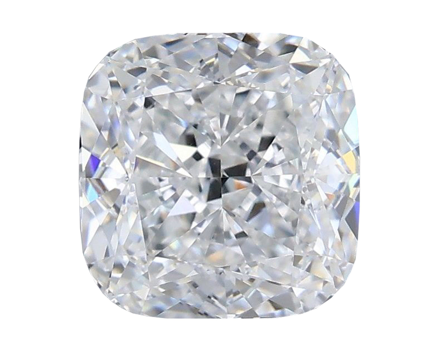 Piedra Diamante Square Cushion 1.55cts Lab D-94