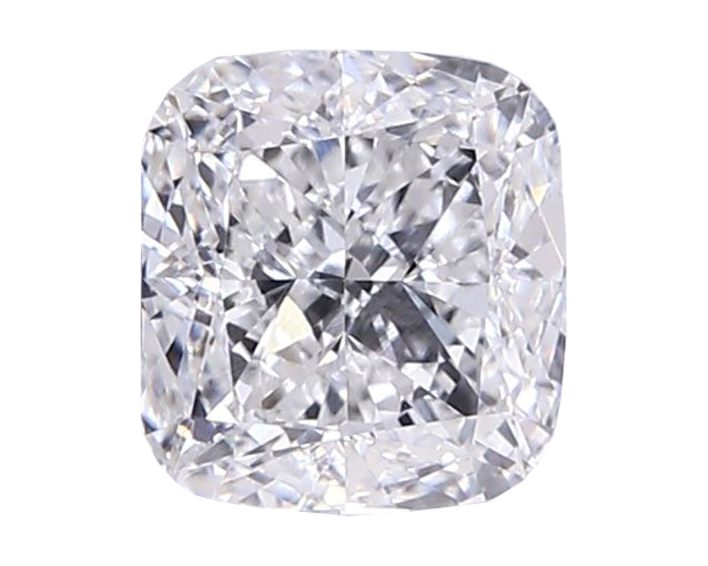 Piedra Diamante Square Cushion 2.01cts Lab D-95