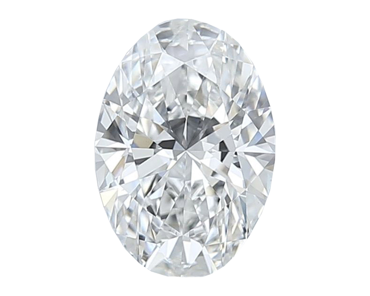 Piedra Diamante Oval 1.59cts Lab D-96