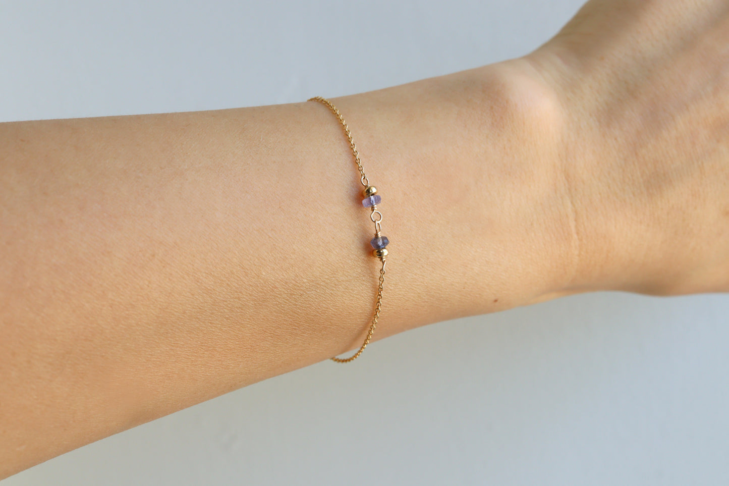 Pulsera Duo Personalizada con Piedras del Mes