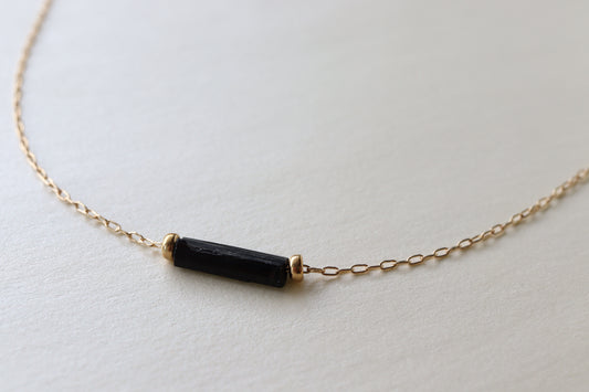 Collar Edesia Turmalina Negra