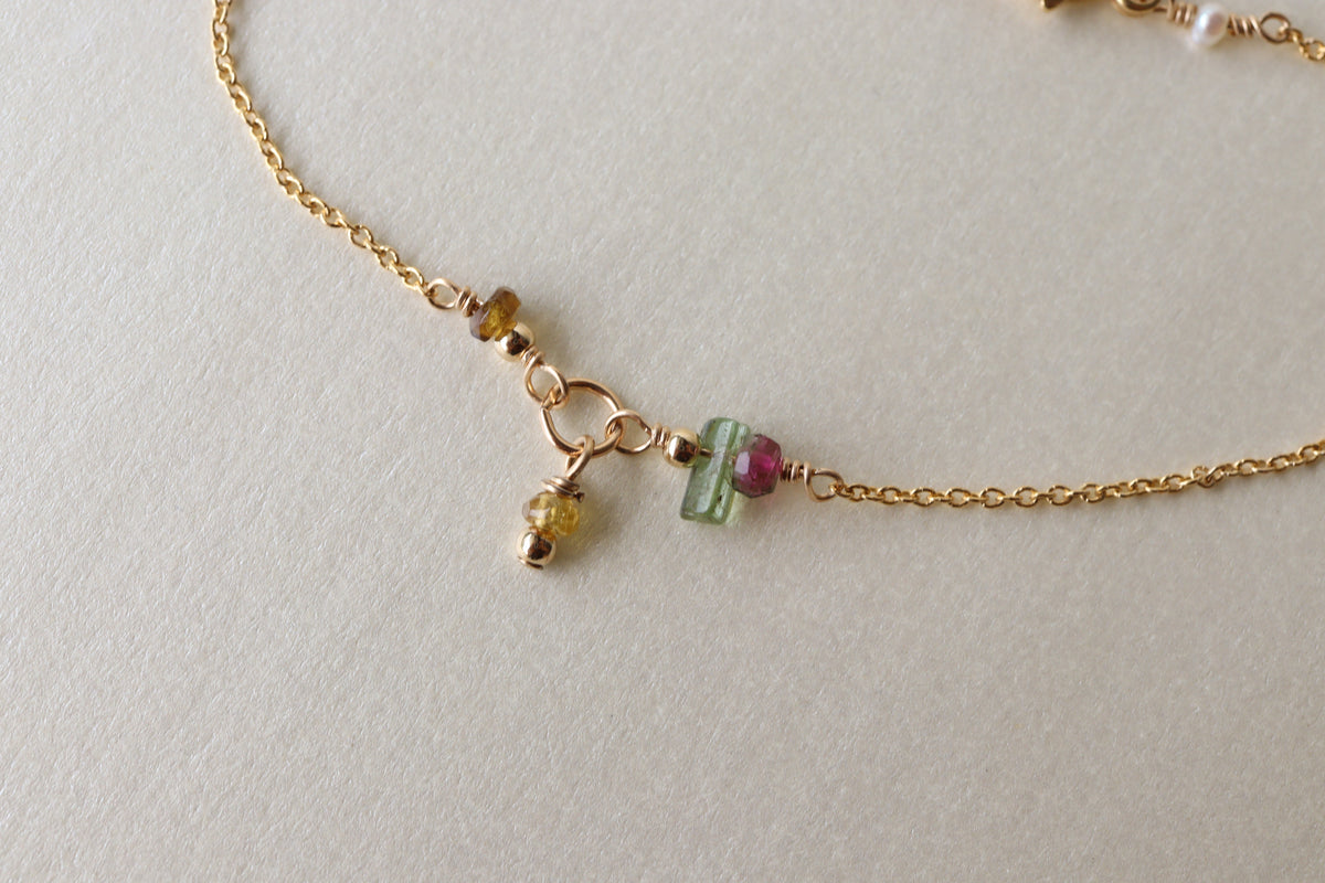 Pulsera Grace Turmalinas Sandia