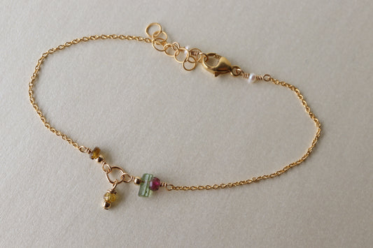 Pulsera Grace Turmalinas Sandia