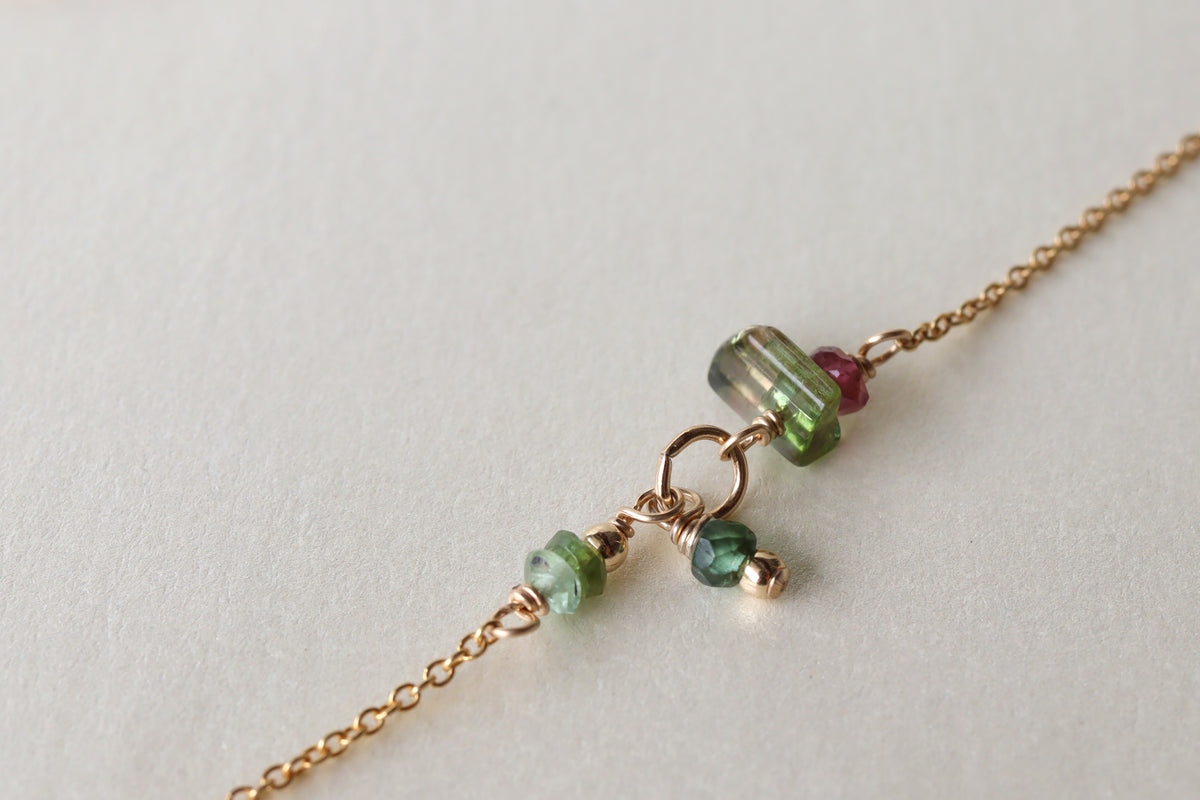 Pulsera Grace Turmalinas Sandia