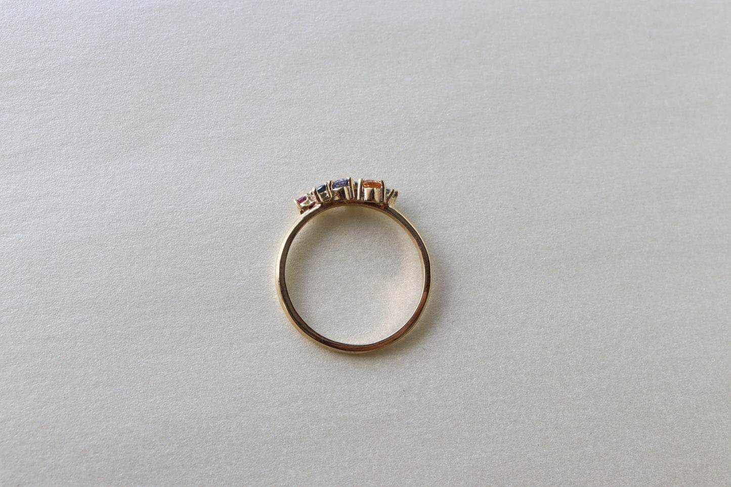 Anillo Isabel Zafiros Rainbow