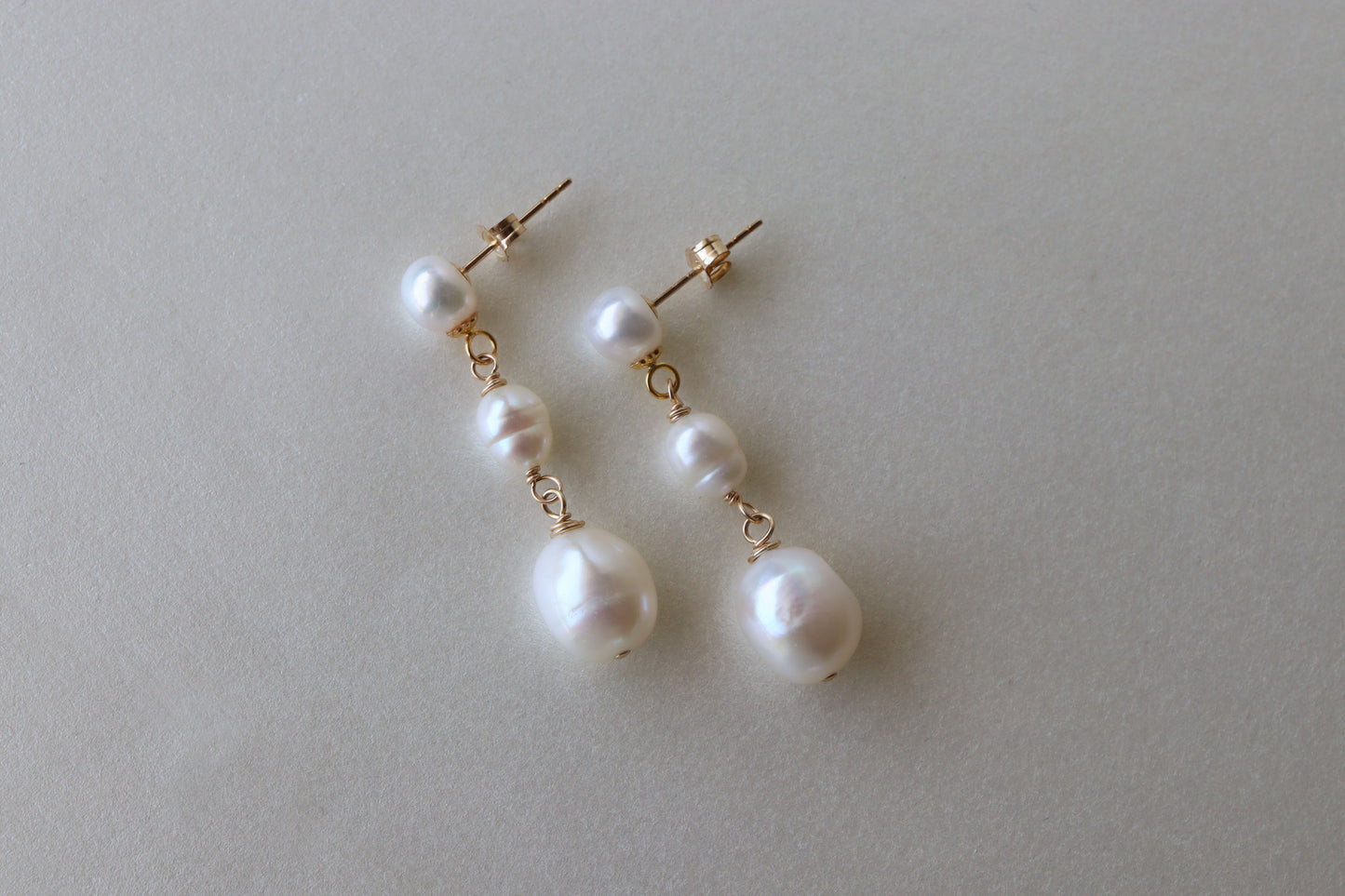 Aretes Leslie Perlas