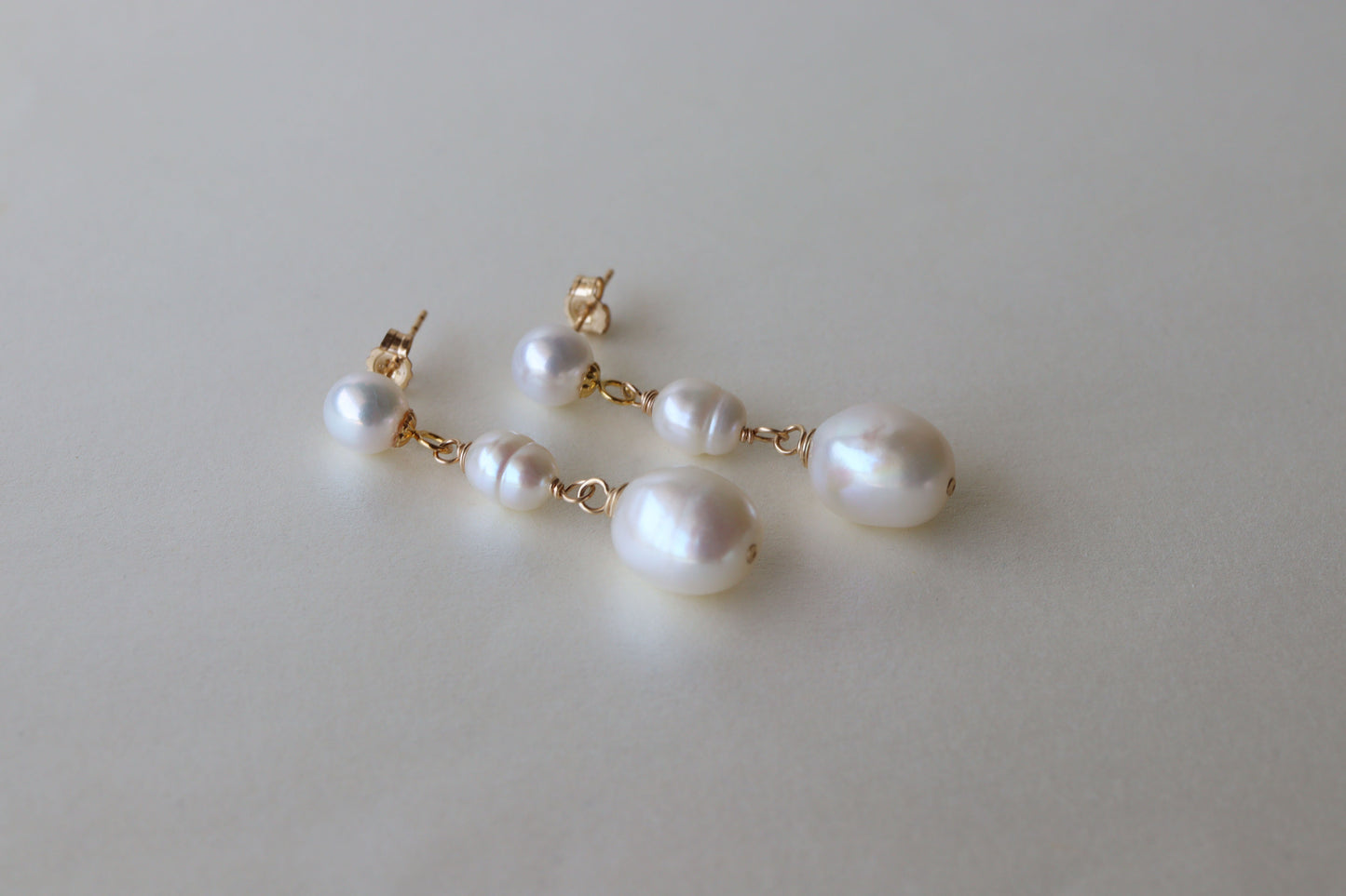 Aretes Leslie Perlas