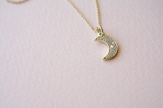 Collar Luna Circonias