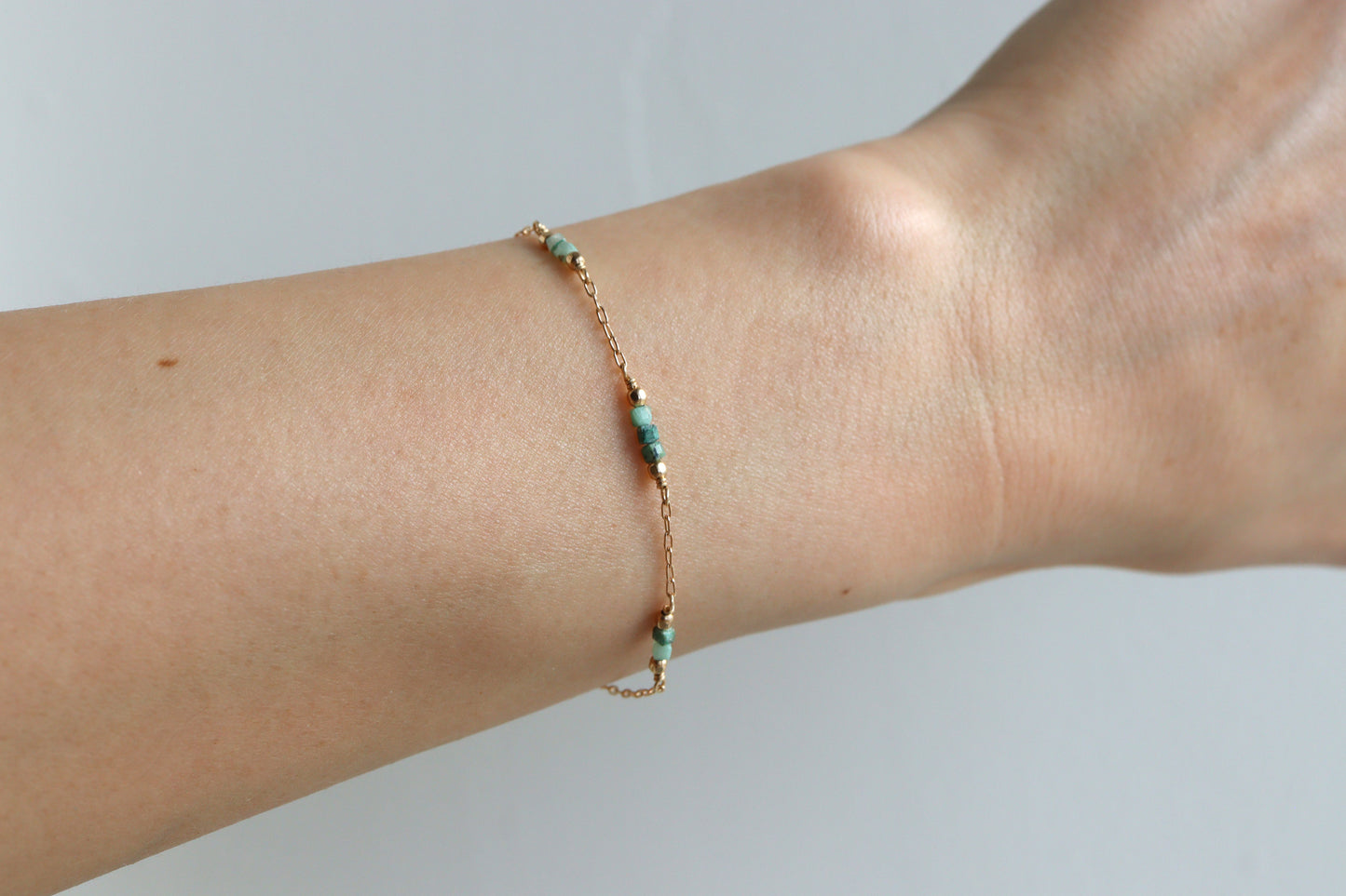 Pulsera Rocio Chrysoprasa