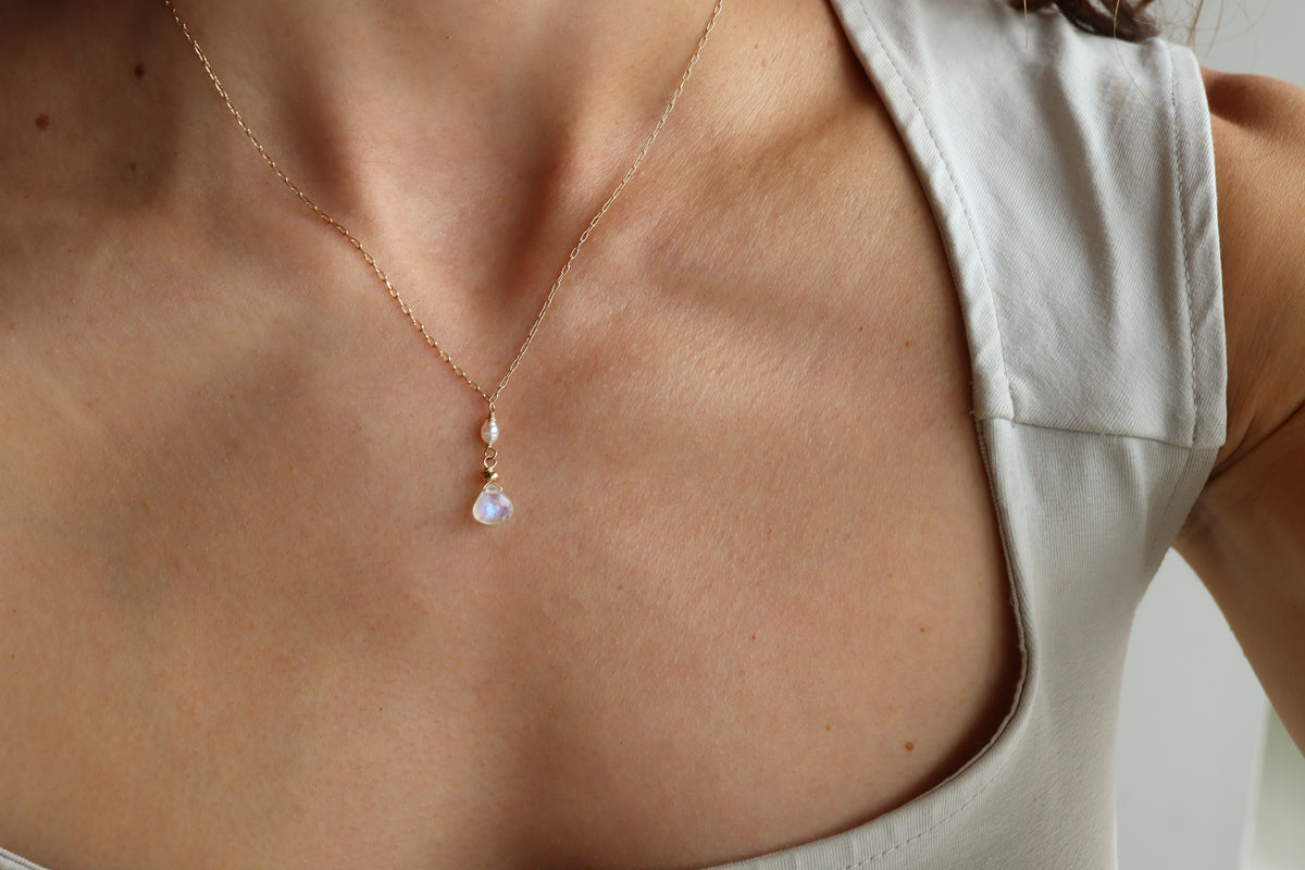 Collar Rosary Moonstone