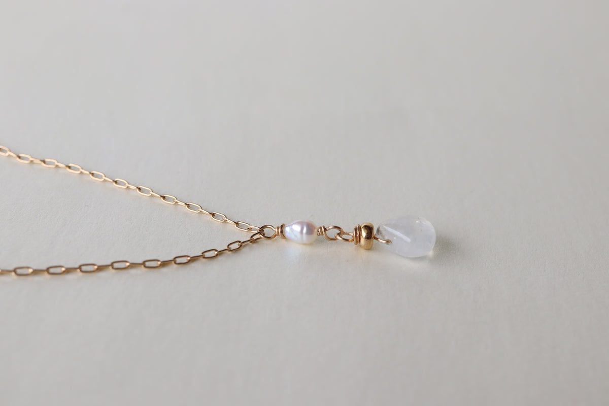 Collar Rosary Moonstone