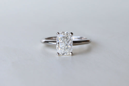 Anillo Vale Diamante Long Cushion 1.53cts Bridal