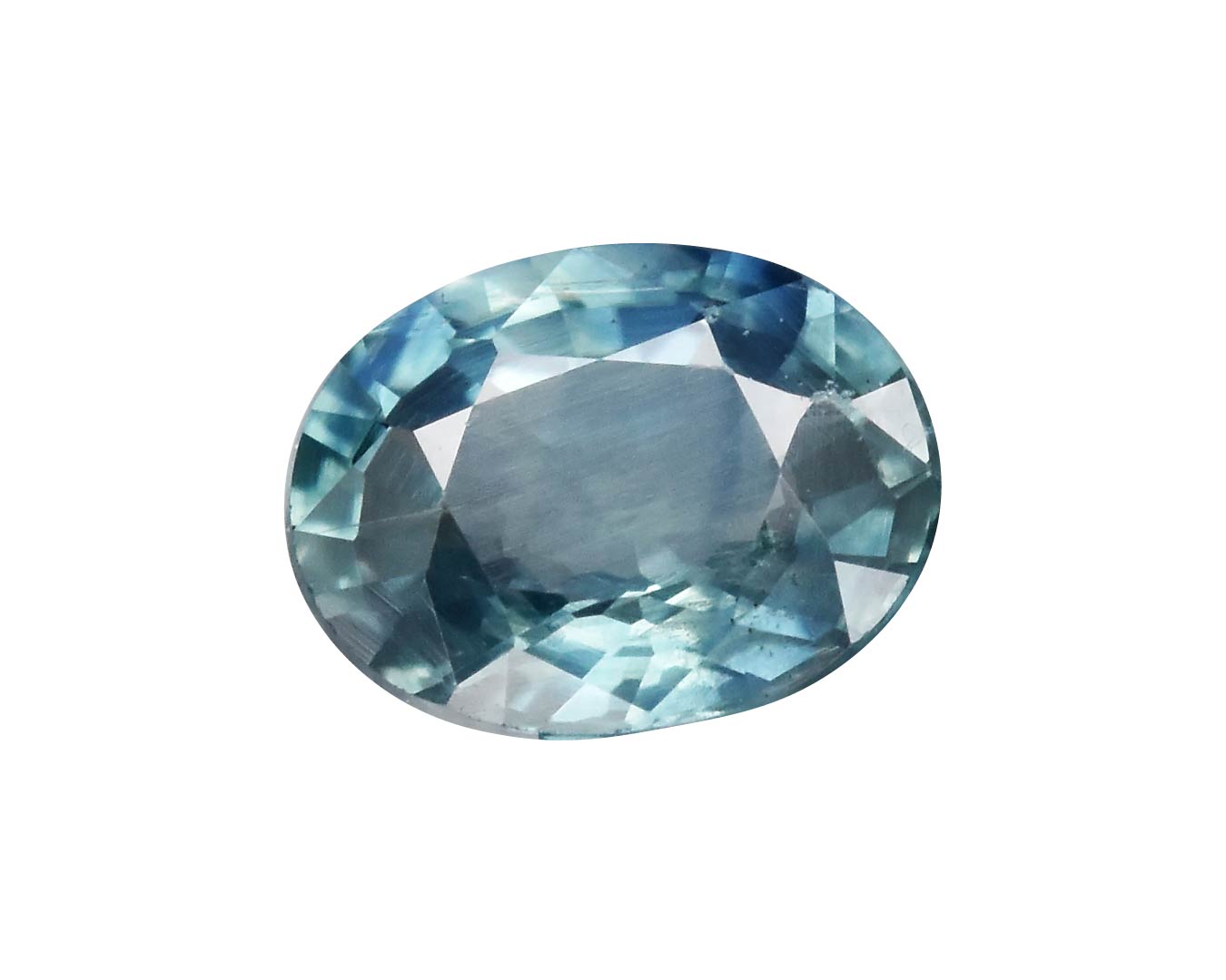 Piedra Zafiro Verde Azul 0.50cts S-1646