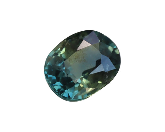 Piedra Zafiro Verde Azul 0.84cts S-1295