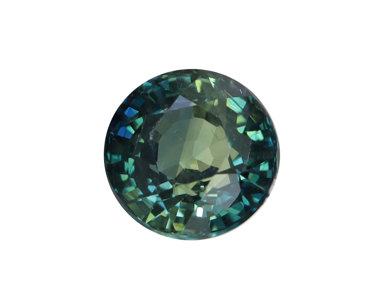 Piedra Zafiro Verde Azul 1.05cts S-1533