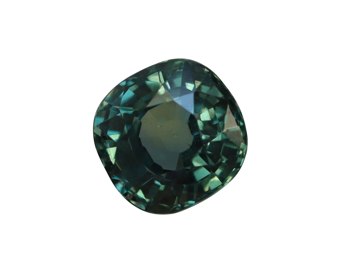 Piedra Zafiro Verde Azul 1.36cts S-1303