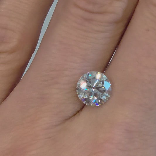 Piedra Diamante Redondo 1.68cts Lab D-92