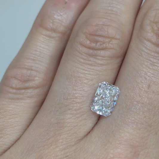 Piedra Diamante Radiant 1.79cts Lab D-102