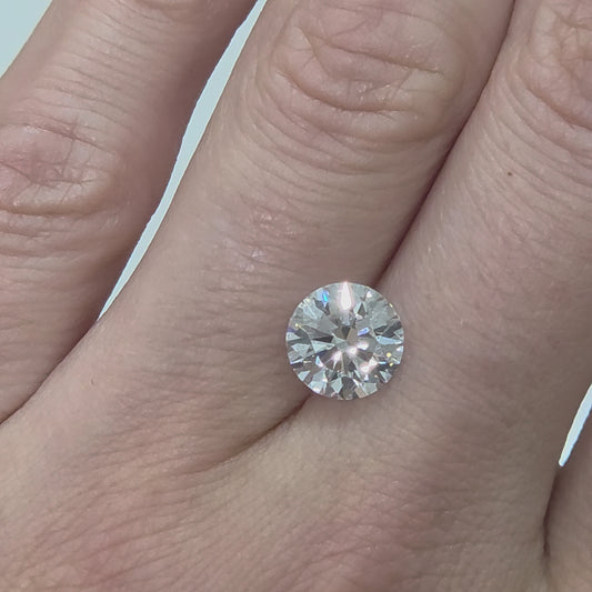 Piedra Diamante Round 2.1cts Lab D-97